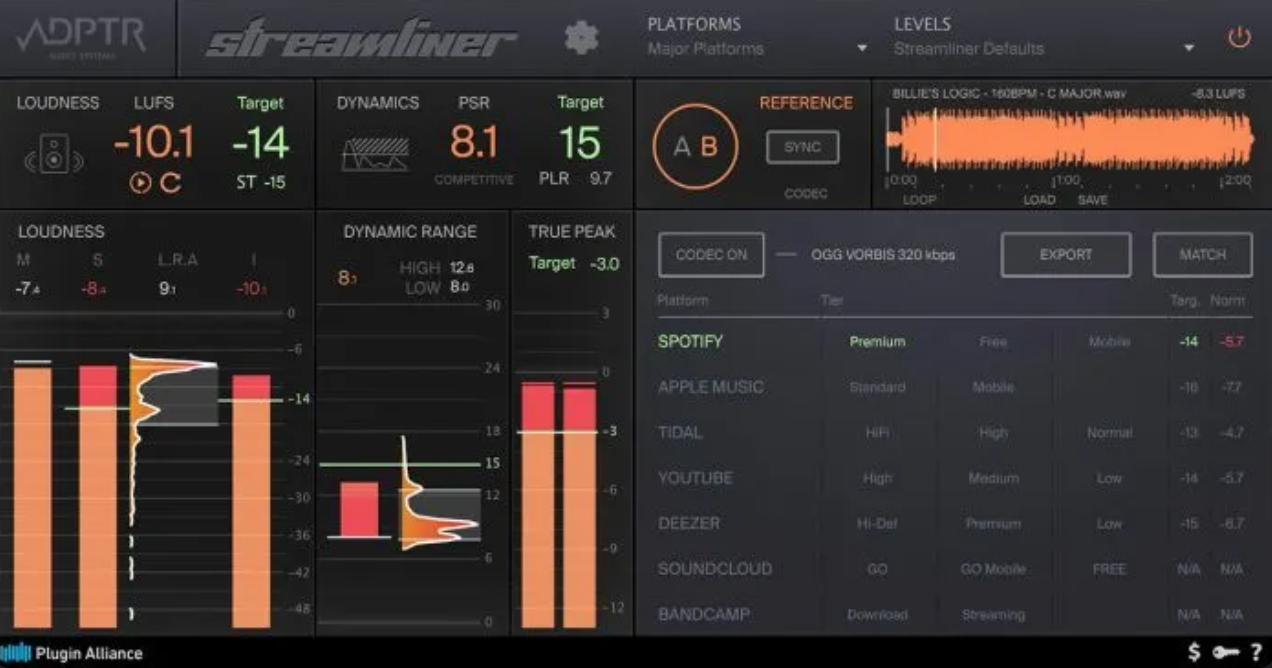 Plugin Alliance ADPTR Audio Streamliner